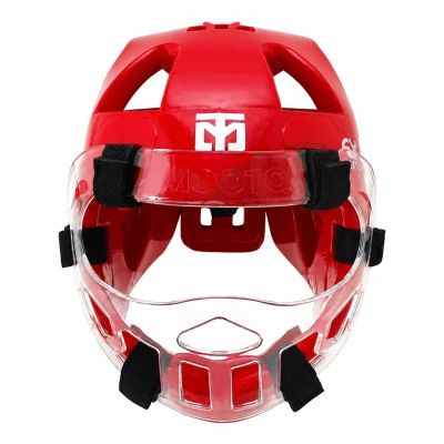 15. Kask z osłoną twarzy Extera 3 Pro World Taekwondo (WT) | MOOTO