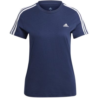 6. Koszulka adidas Essentials Slim 3-Stripes Tee W IM2791