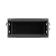 8. LANBERG SZAFA INSTALACYJNA RACK WISZĄCA 19" 4U 600X600 CZARNA DRZWI PERFOROWANE (FLAT PACK)