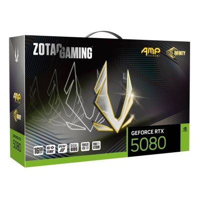 7. Karta graficzna ZOTAC GAMING GeForce RTX 5080 16GB AMP Extreme INFINITY