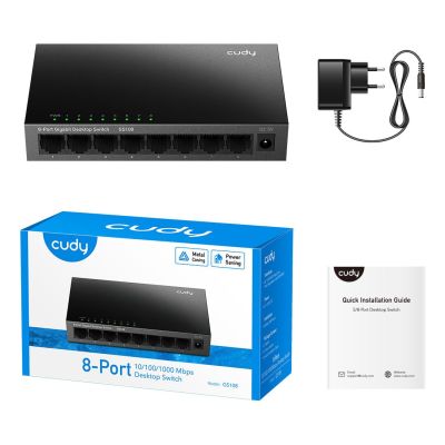 7. Switch CUDY GS108