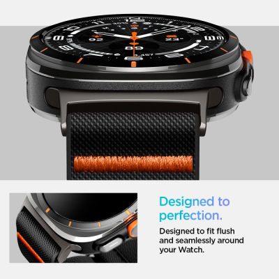14. Pasek Spigen Fit Lite na Galaxy Watch Ultra 47 mm - czarny