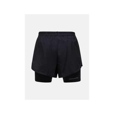 2. Szorty damskie PEAK PERFORMANCE W Discover 2-In-1 Shorts kolor czarny