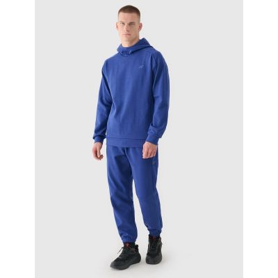 7. Bluza dresowa nierozpinana z kapturem męska 4F 4FRAW24TSWSM2050-31S