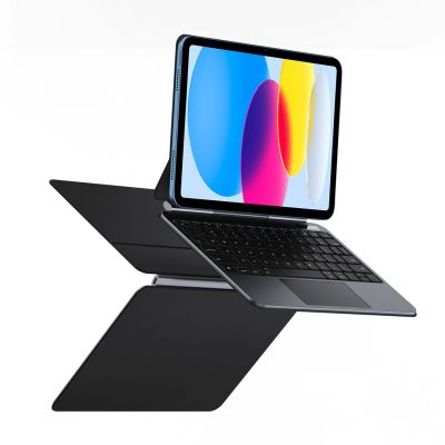 4. Etui z klawiaturą Dux Ducis (MK series) na iPad 10" (2022) iPad 11" (2025) - czarne