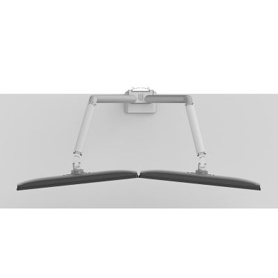 5. Neomounts DS70-250SL2 uchwyt / stojak do monitorów 81,3 cm (32") Biurko Srebrny