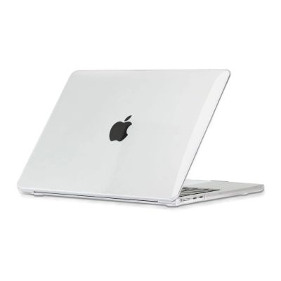 2. Etui Tech-Protect SmartShell na MacBook Air 13" M2 / M3 / 2022-2024 - przezroczyste