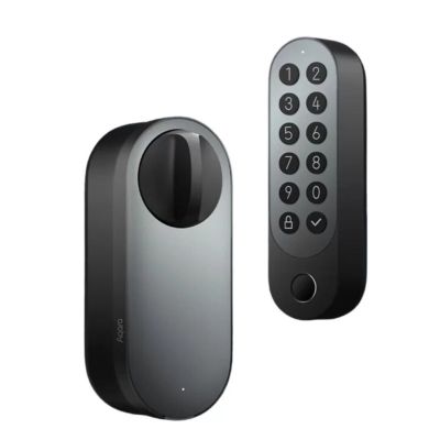 Aqara Smart Lock U200 Kit Srebrny, HomeKit, Thread, Bluetooth 5.1, NFC