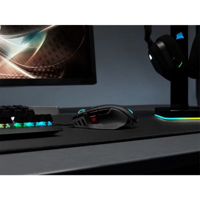 12. Corsair M65 RGB ULTRA myszka Po prawej stronie USB Typu-A Optyczny 26000 DPI