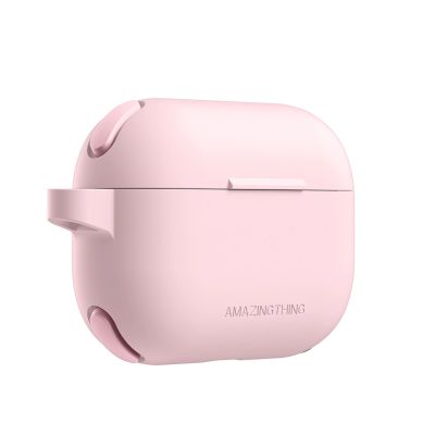 2. Etui silikonowe AMAZINGTHING Omni Case do AirPods Pro 2 - różowe
