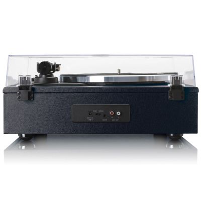 12. Lenco LS-430BK obrotowy talerz gramofonu Gramofon z napędem pasowym Czarny