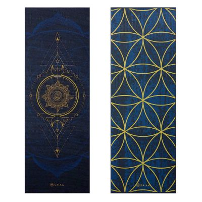 13. Mata do jogi dwustronna Gaiam Sun and Moon 6mm 63419