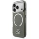 2. Etui Karl Lagerfeld IML KL Script Logo MagSafe na iPhone 17 Pro Max - czarne