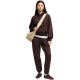5. Spodnie damskie Puma Her Comfort Pants Fl ciemnobrązowe 694032 33