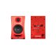23. KALI AUDIO LP-UNF-R - Para monitorów odsłuchowych z Bluetooth. Głośniki multimedialne, czerwone.