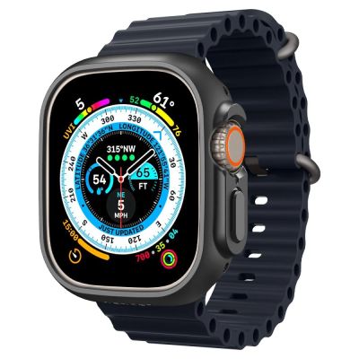 19. Etui Spigen Thin Fit na Apple Watch Ultra (49 mm) - czarne
