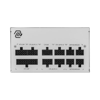 3. Zasilacz MSI MAG A850GL PCIE5 WHITE 850W 80+ Gold ATX 3.1