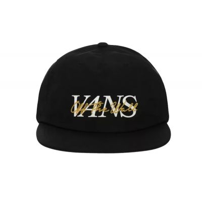 7. Czapka z daszkiem Vans On The Vans Shallow Cap VN0A4TQ2BLK