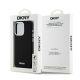 8. Etui DKNY Liquid Silicone Small Metal Logo MagSafe na iPhone 15 Pro - czarne
