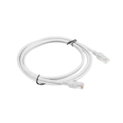 2. Patchcord UTP Lanberg PCU6-10CC-0200-S (RJ45 - RJ45 ; 2m; UTP; kat. 6; kolor szary)