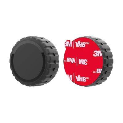 3. Etui na Apple AirTag zakręcane, wodoodporne, samoprzylepne - czarne - 4 sztuki