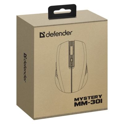 5. DEFENDER MYSZ MYSTERY MM-301 RF+BT FIOLETOWA 1600dpi 6P