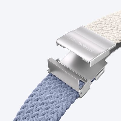 5. Zestaw 2 pasków AMAZINGTHING Blend Band do Apple Watch 45 / 46 / 49 mm - gwiezdny błękit / gwiezdny