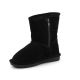 9. Buty BearPaw Emma Toddler Zipper Jr 608TZ Black Neverwet