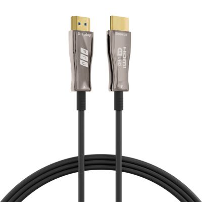 5. EFB Elektronik HDMI-20-00008 kabel HDMI 20 m HDMI Typu A (Standard) Czarny, Stal nierdzewna