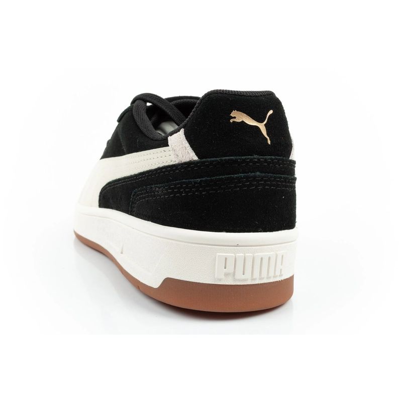5. Puma buty sportowe męskie Court Classico sneakersy skórzane czarne
