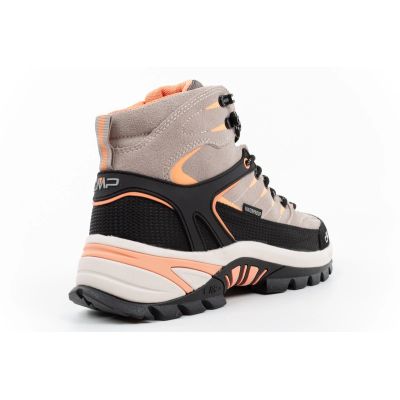 4. CMP buty sportowe damskie trekkingowe Rigel 2.0 wodoodporne za kostkę beżowe