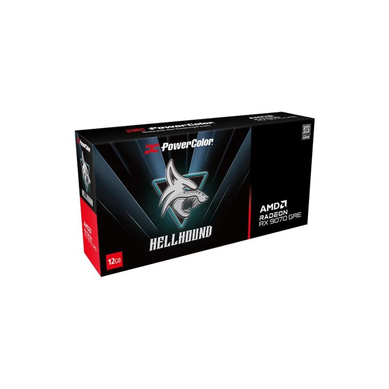 8. Karta graficzna PowerColor RX9070GRE Hellhound