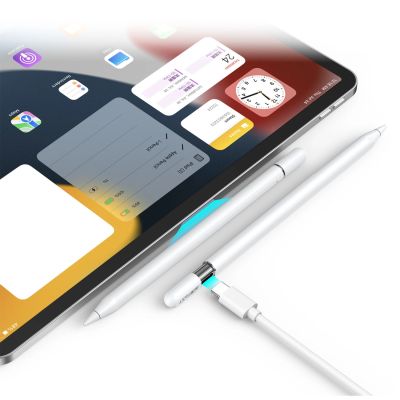 6. Rysik stylus pojemnościowy Acefast V3 do iPad z ładowaniem bezprzewodowym i 2 wymiennymi końcówkami - biały
