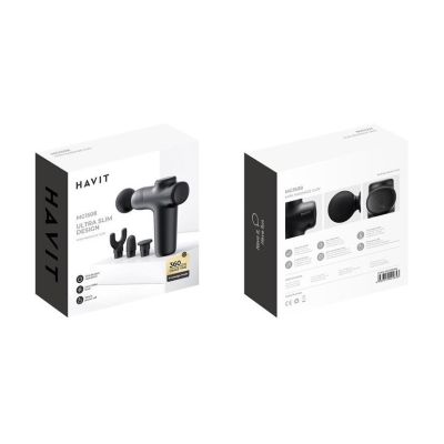 7. Masażer ręczny pistoletowy Havit MG1508