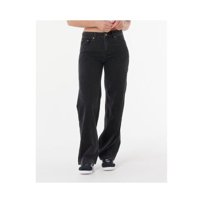 Spodnie RIP CURL AGGIE RELAXED JEANS czarne