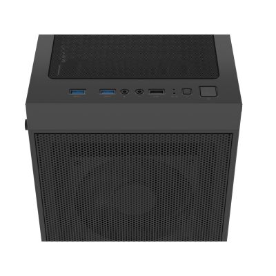 11. FURY OBUDOWA SHOBO SH8F MIDI TOWER Z OKNEM CZARNA