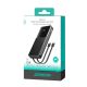 7. Powerbank Joyroom JR-PBF19 22.5W 10000mAh z dwoma wbudowanymi kablami - czarny
