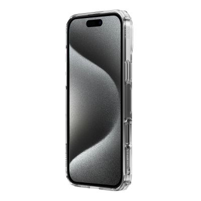 5. Etui Nillkin Nature Pro Case na iPhone 16 Pro - przezroczysto-białe