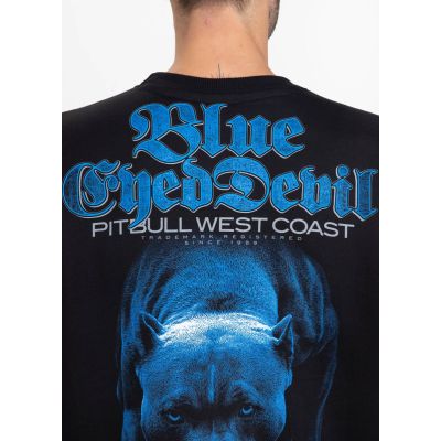 3. Bluza sportowa męska Pit Bull West Coast Crewneck B.E.D. 21 Czarna - 111020900
