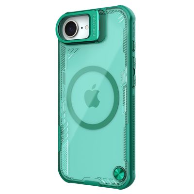 3. Etui Nillkin Iceblade Prop Magnetic z podstawką na iPhone 16e / 17e - zielone