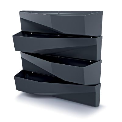 12. KWIETNIK OGRÓD WERTYKALNY 4SET ANTRACYT