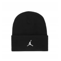 Czapka zimowa Air Jordan Peak Satin-Lined Beanie Czarna - HJ3224-010