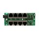 6. Extralink Gigabit PoE Injector 4 Portowy Aktywny, 4 porty Gigabit 802.3at/af, Mode A