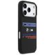 4. Etui BMW M Silicon Horizontal Line MagSafe na iPhone 17 Pro - czarne