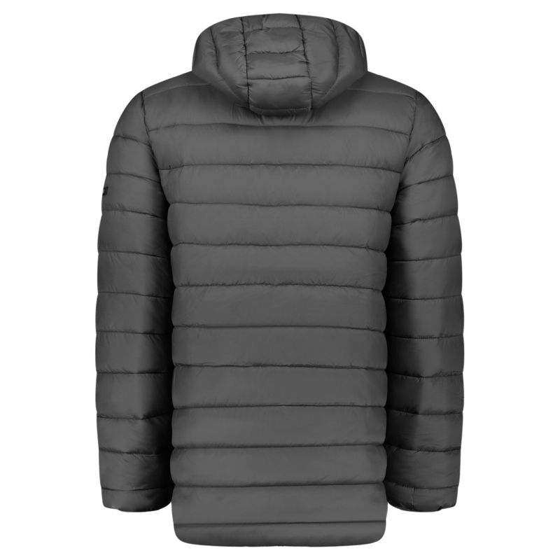 2. Kurtka męska Geographical Norway AMIGOMAP LONG HOOD DB DGREY MEN 233 DARK GREY (WZ5086H/GN-GRIS FONCÉ)