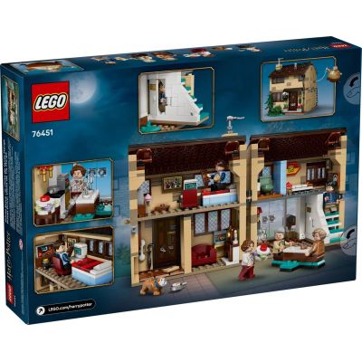 2. LEGO Harry Potter 76451 Privet Drive: Wizyta ciotki Marge