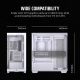 6. Obudowa Corsair 3500X LXR LINK Tempered Glass Mid-Tower, White
