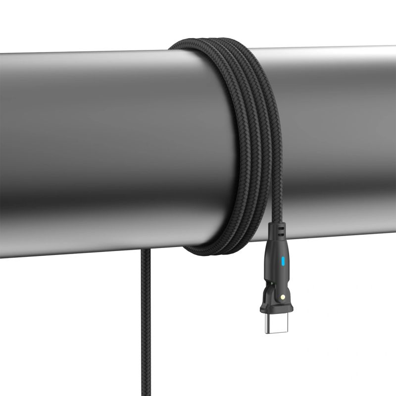 10. Kabel 3mk Hyper 3mk Hyper Cable N-SERIES USB-C / USB-C 2m 20V/3A 60W / czarny