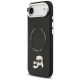 2. Etui Karl Lagerfeld Karl & Choupette Pins MagSafe na iPhone Air - czarne