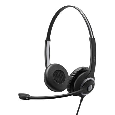 10. EPOS IMPACT SC 260 USB MS II Zestaw słuchawkowy Przewodowa Opaska na głowę Biuro/centrum telefoniczne USB Typu-A Czarny